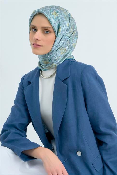 Armine  Saf İpek Twill Eşarp 9540D 03