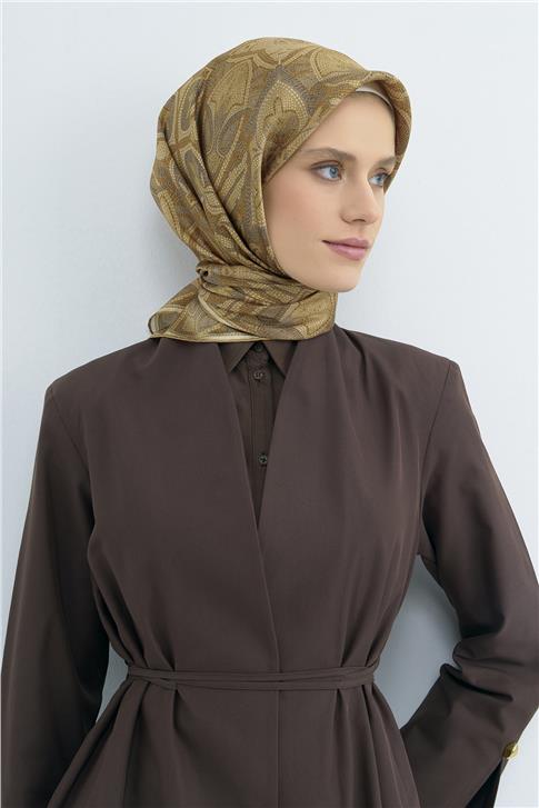 Armine  Saf İpek Twill Eşarp 9540D 05