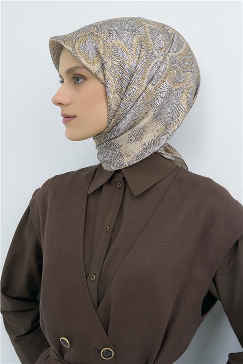 Armine  Saf İpek Twill Eşarp 9540D 84