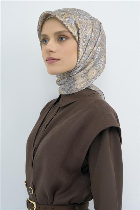 Armine  Saf İpek Twill Eşarp 9540D 84
