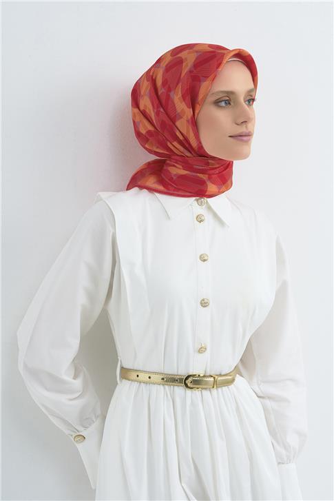 Armine  Saf İpek Twill Eşarp 9541D 82