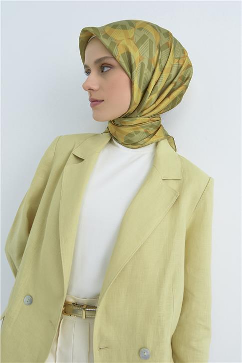 Armine  Saf İpek Twill Eşarp 9541D 84