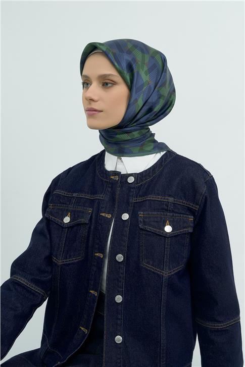 Armine  Saf İpek Twill Eşarp 9541D 87