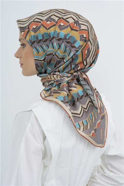 Armine  Saf İpek Sura Eşarp 9542D 38