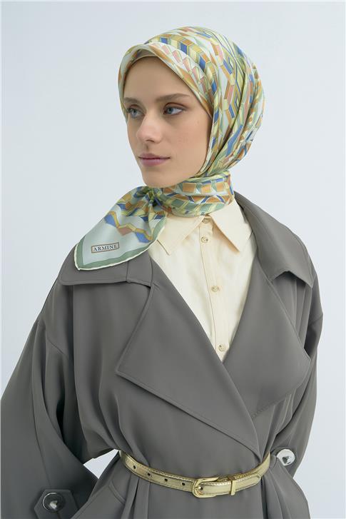 Armine  Saf İpek Sura Eşarp 9542D 50