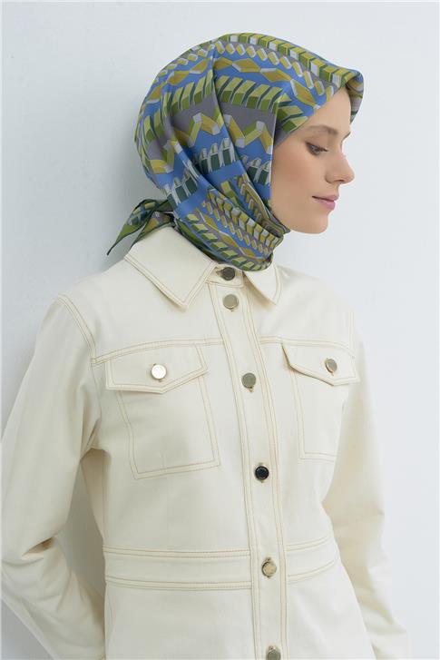 Armine  Saf İpek Sura Eşarp 9542D 53
