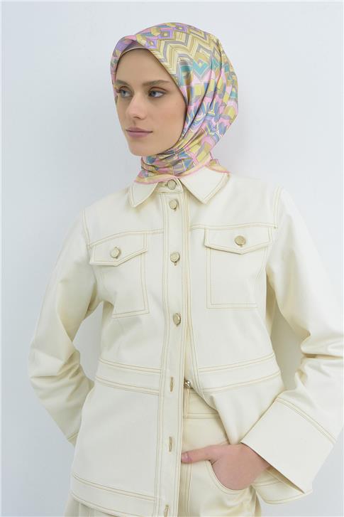 Armine  Saf İpek Sura Eşarp 9542D 55