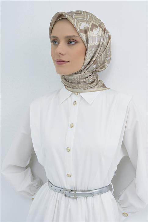 Armine  Saf İpek Sura Eşarp 9542D 86