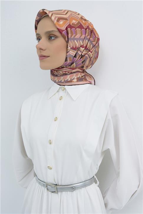Armine  Saf İpek Twill Eşarp 9542D 31 
