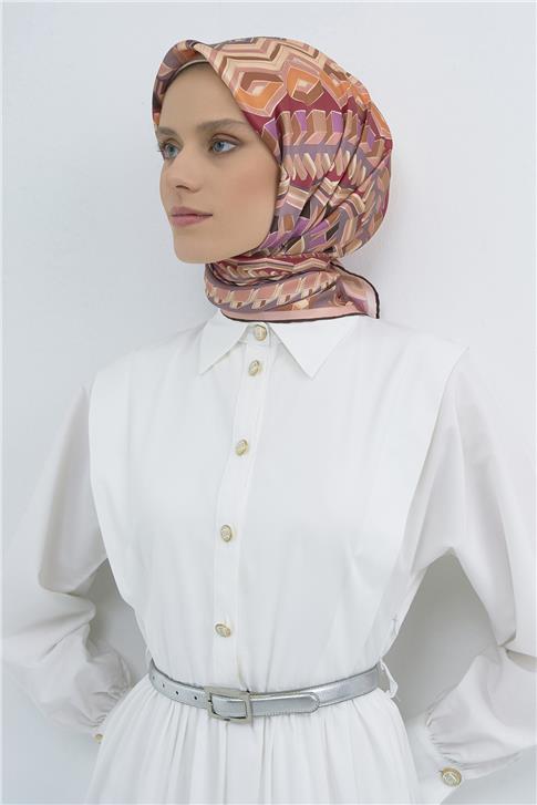 Armine  Saf İpek Twill Eşarp 9542D 31 