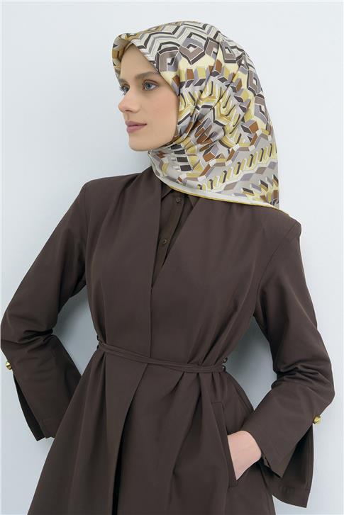 Armine  Saf İpek Twill Eşarp 9542D 37
