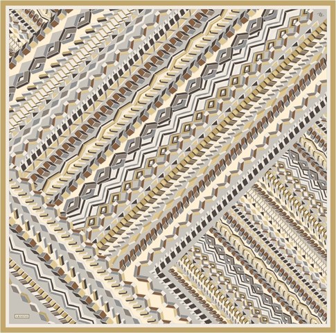 Armine  Saf İpek Twill Eşarp 9542D 37
