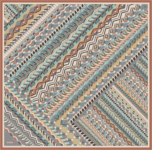 Armine  Saf İpek Twill Eşarp 9542D 38