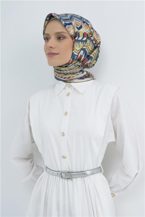 Armine  Saf İpek Twill Eşarp 9542D 81