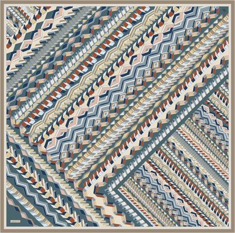 Armine  Saf İpek Twill Eşarp 9542D 81
