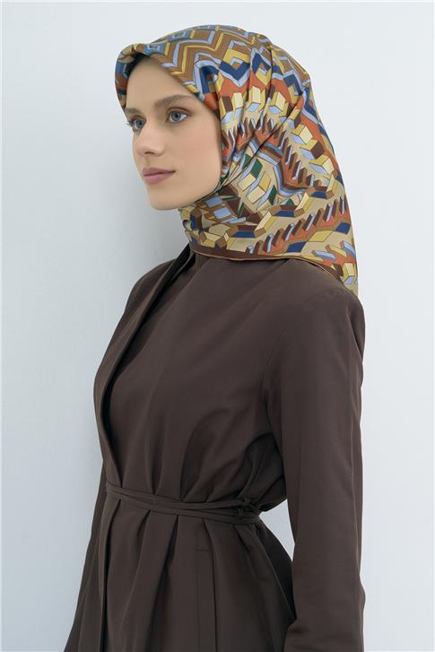 Armine  Saf İpek Twill Eşarp 9542D 82