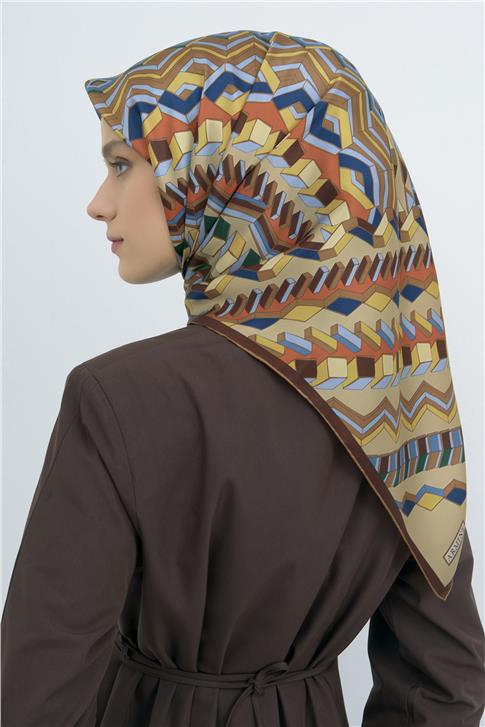 Armine  Saf İpek Twill Eşarp 9542D 82