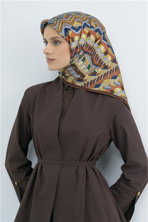 Armine  Saf İpek Twill Eşarp 9542D 82