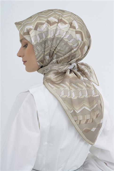 Armine  Saf İpek Twill Eşarp 9542D 86