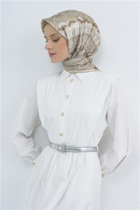 Armine  Saf İpek Twill Eşarp 9542D 86