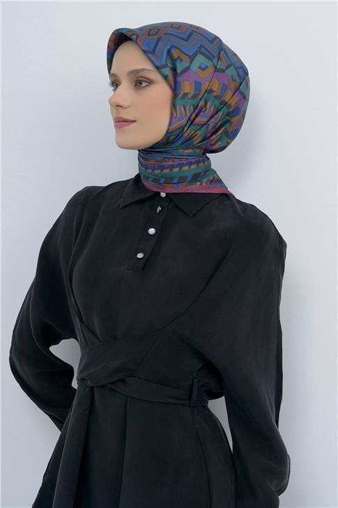 Armine  Saf İpek Twill Eşarp 9542D 87