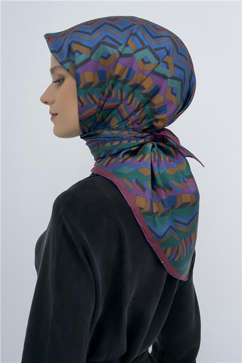 Armine  Saf İpek Twill Eşarp 9542D 87