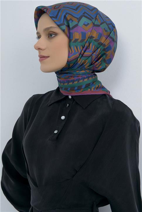 Armine  Saf İpek Twill Eşarp 9542D 87