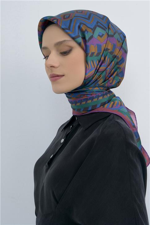 Armine  Saf İpek Twill Eşarp 9542D 87
