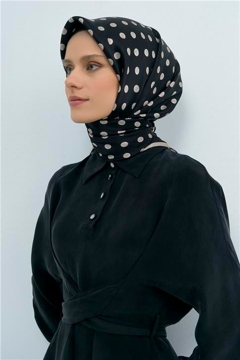 Armine  Saf İpek Twill Eşarp 9544D 01