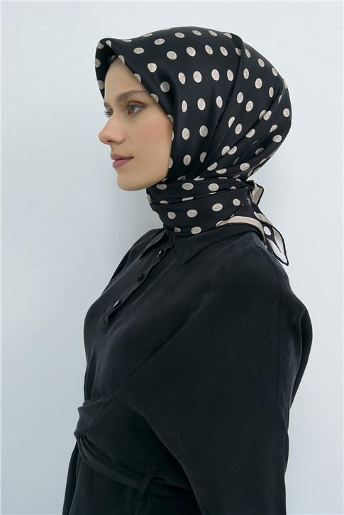 Armine  Saf İpek Twill Eşarp 9544D 01
