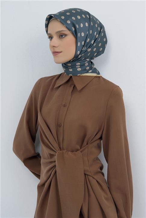 Armine  Saf İpek Twill Eşarp 9544D 82