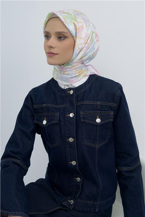 Armine  Saf İpek Sura Eşarp 9545D 01