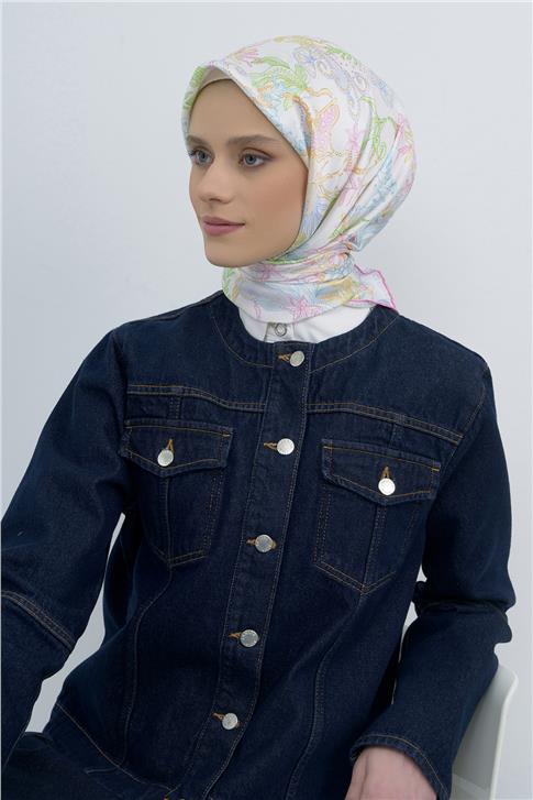 Armine  Saf İpek Sura Eşarp 9545D 01