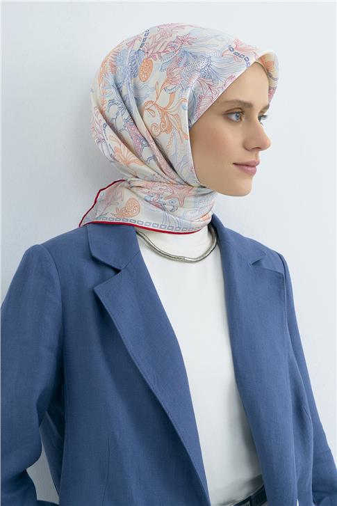 Armine  Saf İpek Sura Eşarp 9545D 04