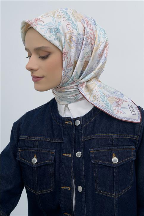 Armine  Saf İpek Sura Eşarp 9545D 51