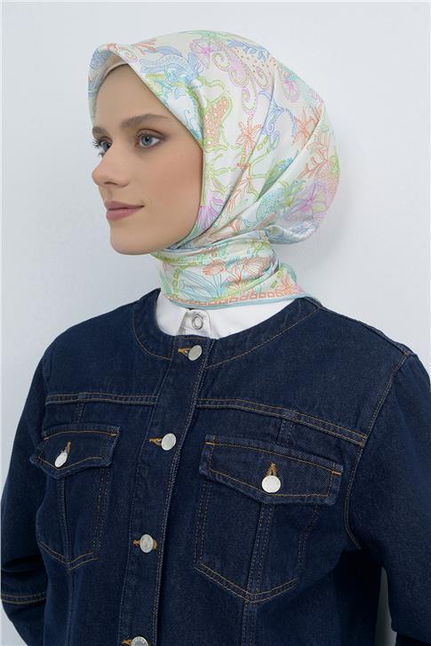 Armine  Saf İpek Sura Eşarp 9545D 84