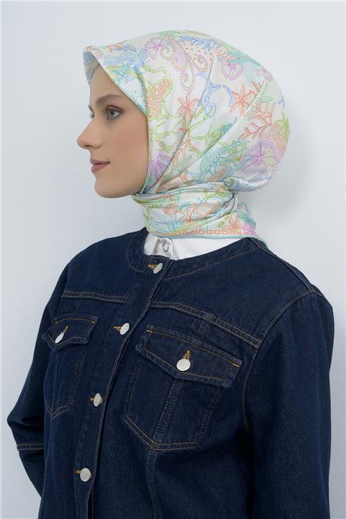 Armine  Saf İpek Sura Eşarp 9545D 84