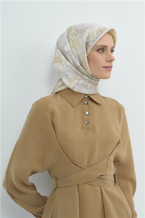 Armine  Saf İpek Twill Eşarp 9545D 06