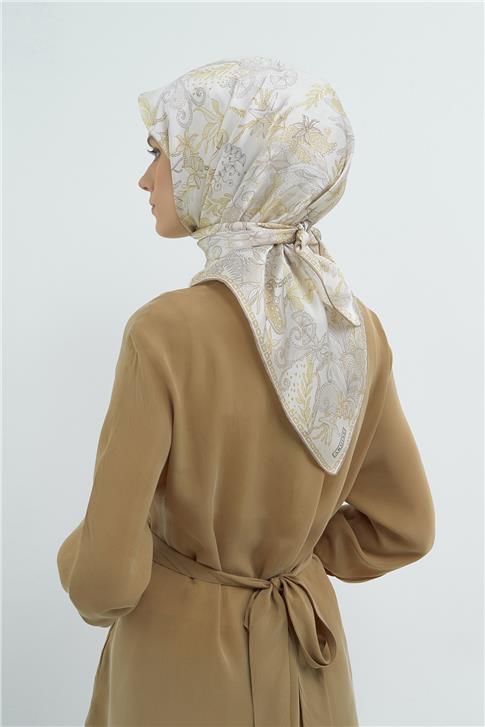 Armine  Saf İpek Twill Eşarp 9545D 06