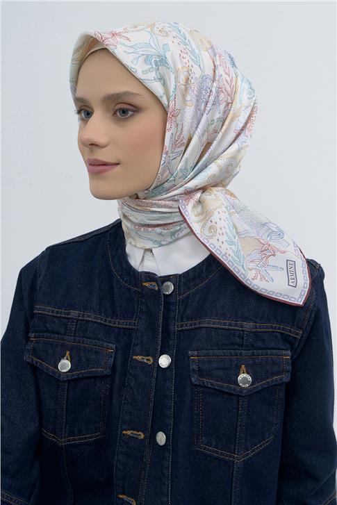 Armine  Saf İpek Twill Eşarp 9545D 51