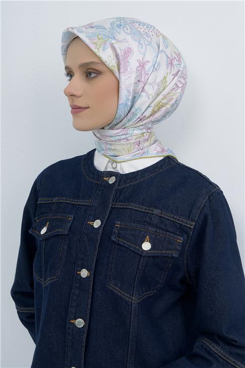 Armine  Saf İpek Twill Eşarp 9545D 53
