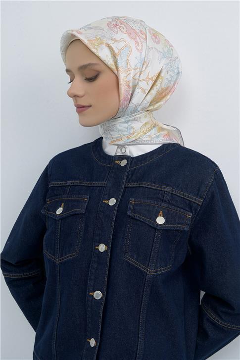 Armine  Saf İpek Twill Eşarp 9545D 81