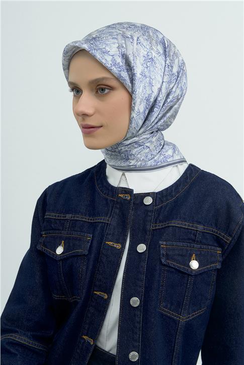 Armine  Saf İpek Sura Eşarp 9546D 34