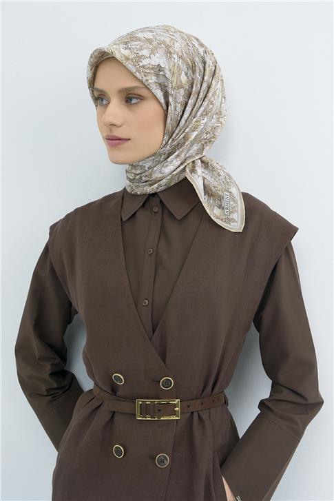 Armine  Saf İpek Sura Eşarp 9546D 80