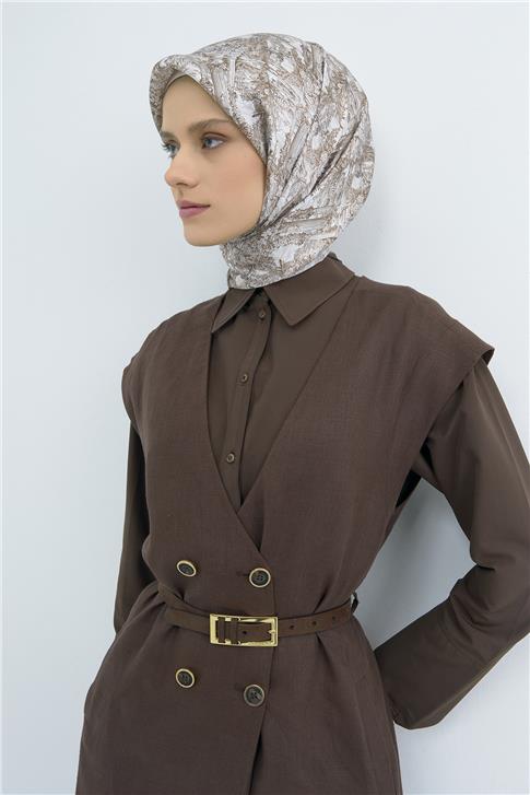 Armine  Saf İpek Twill Eşarp 9546D 07