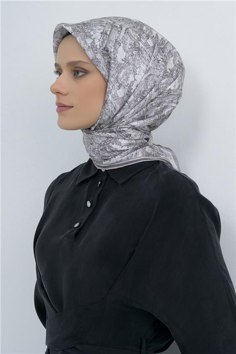 Armine  Saf İpek Twill Eşarp 9546D 31