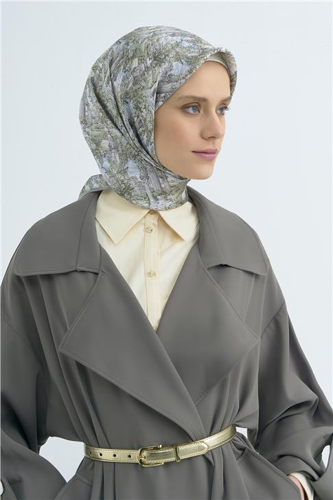 Armine  Saf İpek Twill Eşarp 9546D 82