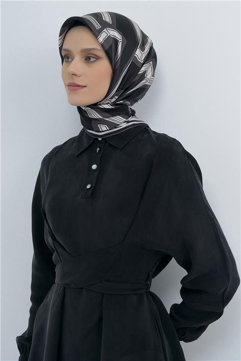 Armine  Saf İpek Twill Eşarp 9547D 80