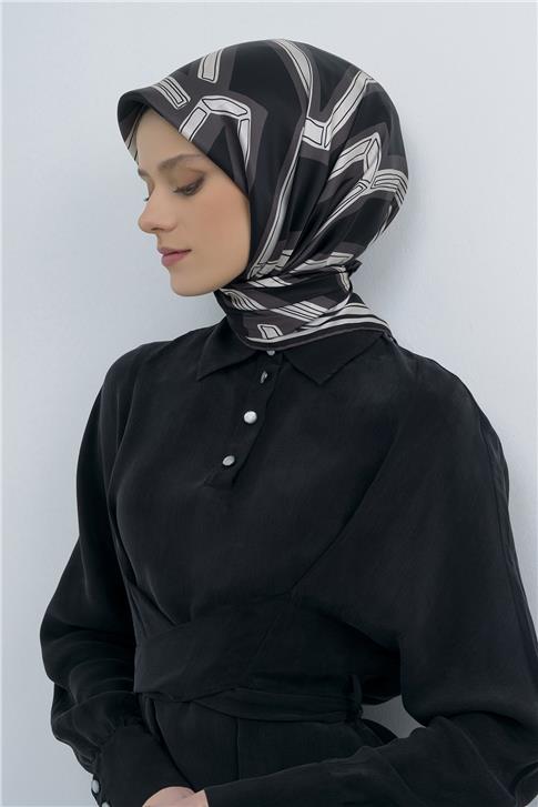 Armine  Saf İpek Twill Eşarp 9547D 80