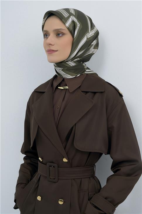 Armine  Saf İpek Twill Eşarp 9547D 82